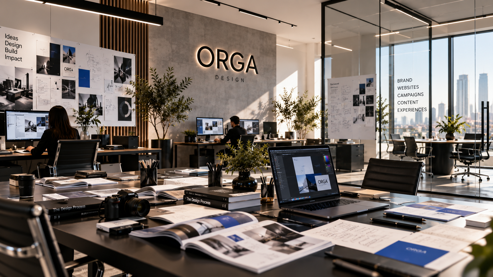 ORGA Design creative workspace